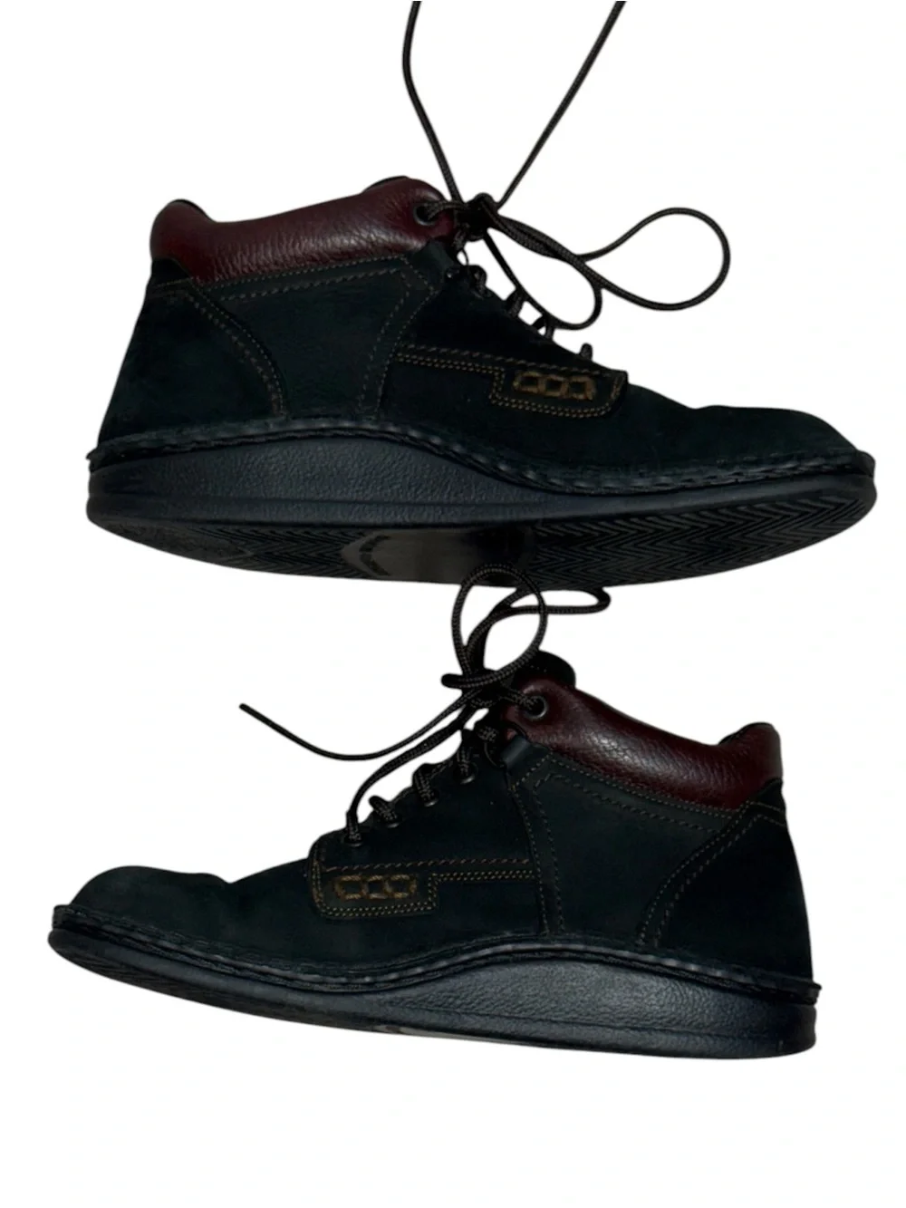 Finn Comfort Linz Ankle Boots EU 38 US 7.5-8 Black Nubuck Comfort Walking Shoes